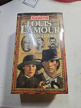 Lot of 4 Louis L’Amour Books The Sacketts Western Books Bantam Books NEW